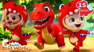 Dance and Sing with Dinosaur 🎶 | Music Time | Nursery Rhymes | Dino World