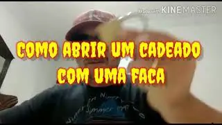 Abrir cadeado sem chave