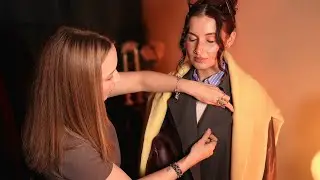 ASMR New York Coffee Run Styling ✨️ perfectionist clothing adjustments + personal colour analysis