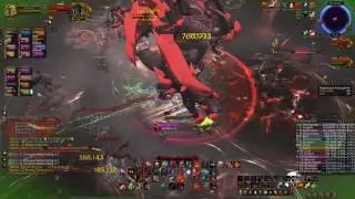 Xavius mythic in 7.2.5 - Fury pov