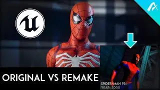 SPIDER-MAN en UNREAL ENGINE 5 | Original vs Remake