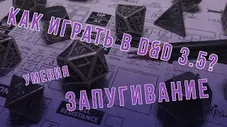DnD 3.5 КАК ИГРАТЬ? УМЕНИЯ | Запугивание (Intimidate)