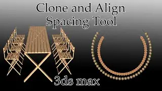 3ds Max Tutorial : Spacing Tool