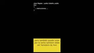 Tips rapidos en C++ / Herencia multiple   