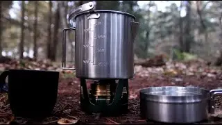 Budget Stainless Steel Cooking Kettle Camping Pot