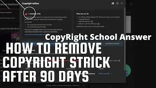 How to remove copyright strike after 90 days|| Remove Copyright 2022