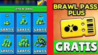 GEMAS GRATIS y BRAWL PASS GRATIS si HACES ESTO en BRAWL STARS! legal,facil y rapido
