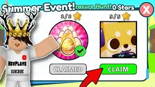 Completing Summer Event - Pet Simulator X