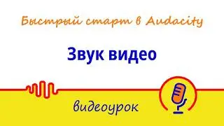 Звук видео | Мини-курс «Быстрый старт в Audacity: запись и обработка голоса»