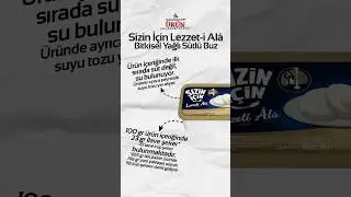 Golf Sizin İçin Lezzeti Alâ Bitkisel Yağlı Sütlü Buz