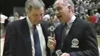 Rick Fox last second shot upsets #1 Oklahoma 1990 NCAAs