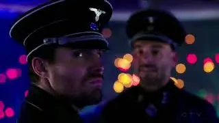 The Flash 4x08 Oliver infiltrates Nazi base/ Nazis have a Wave Rider