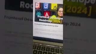 Frontend Developer Roadmap 2024 🚀 #shorts #coding #frontenddevelopment