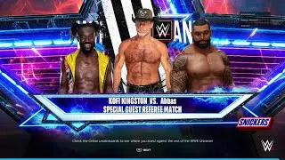 WWE 2K24 SPECIAL GUEST REFEREE MATCH! [GOT SCREWED OVER]