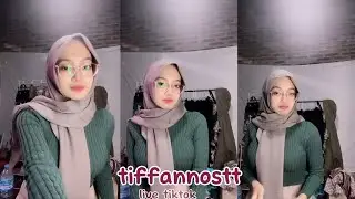 uuubiitchhaww || tiffannostt live tiktok lumayan hot juga ini 