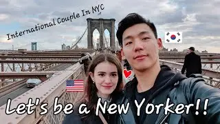 His first time in New York City (Sam and JJ)(International couple)