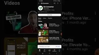 What I think about : Mobile hosting EA converter passcodekey #eaconveter #forextrading
