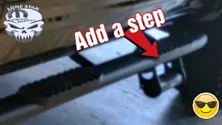 Add a step to your running board/nurf bar.
