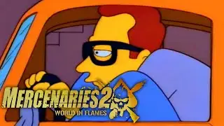 do you find it funny when I am driving my automobile? | MERCENARIES 2