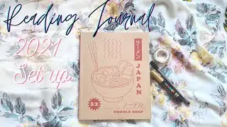 2021 reading journal set up - bullet journaling - readingnymph