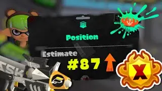ROAD TO TOP 10 WITH THE FORGE SPLATTERSHOT PRO (Splatoon 3)