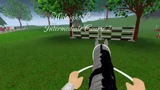 Midnight Ranch Intermediate Course 2 Hunters on JH Half Moon-Wild Horse Islands Roblox-GoPro View