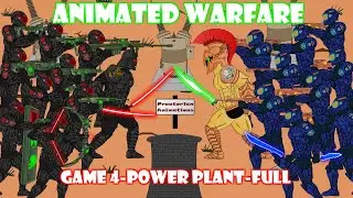 Animated Warfare | Game 4 | Power Plant | All Episodes Compilation