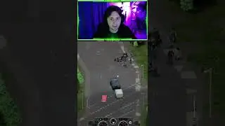 Вновь столкнулись с целым парком зомби и автомобилей - Project Zomboid - Проект Зомбоид - Shorts