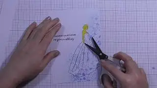 Quick and Easy Wedding Card with Distress Inks
