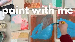 Watch Me Paint! Abstract Painting Fun!