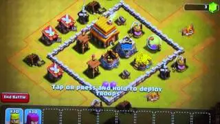 Lets Play Clash Of Clans - ATTACK!!! - w/MothKiller [1]
