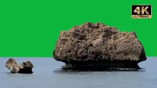 sea green screen video
