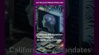 California Bill Mandates Watermarks on AI-Generated Content