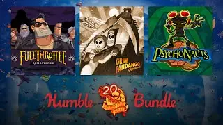Humble Bundle ~ Humble Double Fine 20th Anniversary Bundle~July 2020  😍💜😍