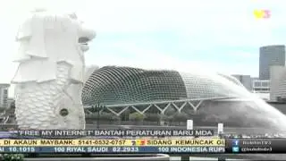Laman web berita Singapura perlu mohon lesen