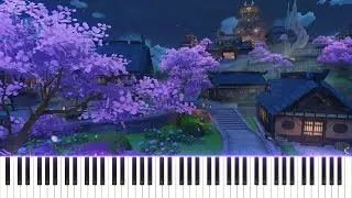 『Lingering Blossom / 常しえの花火』Genshin Impact OST | 原神 OST ピアノ