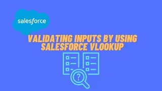How to Use VLOOKUP in Salesforce Validation Rule