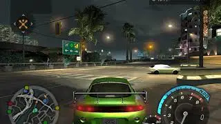 Единственная лужа в NFS UNDERGROUND 2 / The only puddle in NFS UNDERGROUND 2
