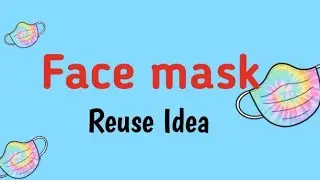 Face Mask Reuse Idea | Handmade Bag🛍️ | Fun With Creations
