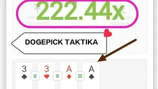 Dogepick Saytida 48 dogeni 121 qildik taktika Dogepick/Интернетда пул ишлаш