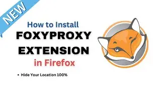 How to Install FoxyProxy Standard extension In Firefox 2024 | PC Firfox SetUP |