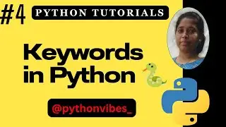 What are Keywords in Python || Python Reserved keywords #python #pythontutorial #pythonprogramming