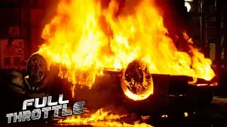 Dodge Ram vs Ford Mustang Race Ends In Flames | Death Race 2 | Full Throttle