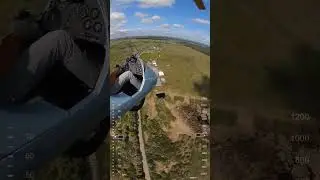 Автожир - остановка в воздухе. #gyrocopter #gyroplane #parachuting #автожир #полёты