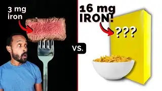 THIS Cereal Has OVER 5X MORE IRON than STEAK! 🤯... Foods for Iron Deficiency