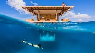 Private Undersea Room At The Manta Resort in Zanzibar