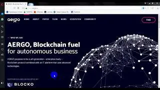 Aergo - обзор сайта