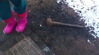 Печь в баню из газового баллона . 3 часть