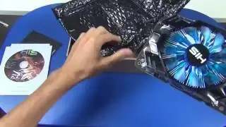 HIS Radeon R7 250X iCooler (H250XF1G) - распаковка