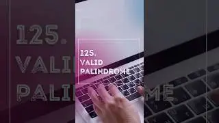 Palindrome 101 ✅✅ 